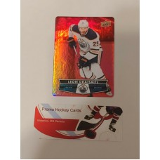 DC-18 Leon Draisaitl Red Parallel Die Cut Set 2021-22 Tim Hortons UD Upper Deck 